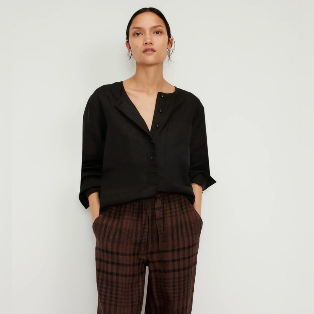 Everlane Linen Popover Shirt